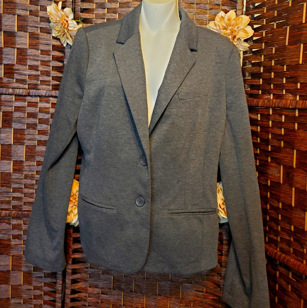 LC Lauren Conrad Blazer color gray
